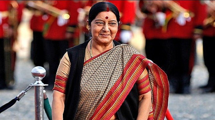 sushma swaraj nepal visit