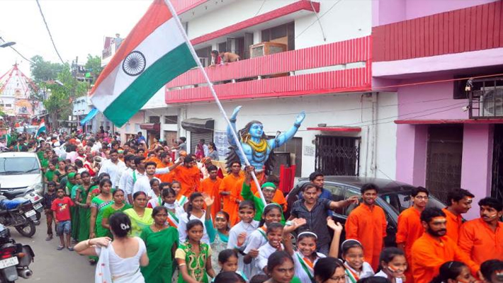 tiranga yatra 2017