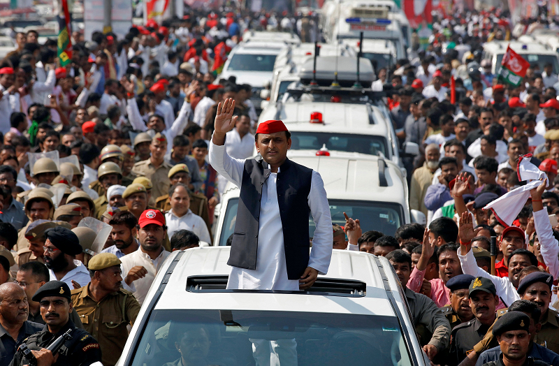 akhileh yadav kushinagar