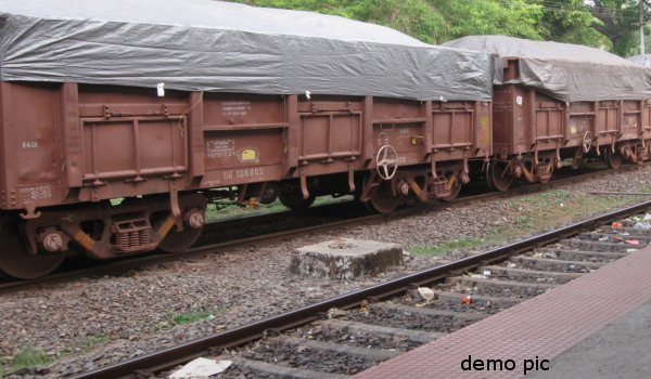 goods train separated