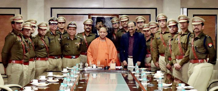16 probationary officers of Indian Police Service from CM meet