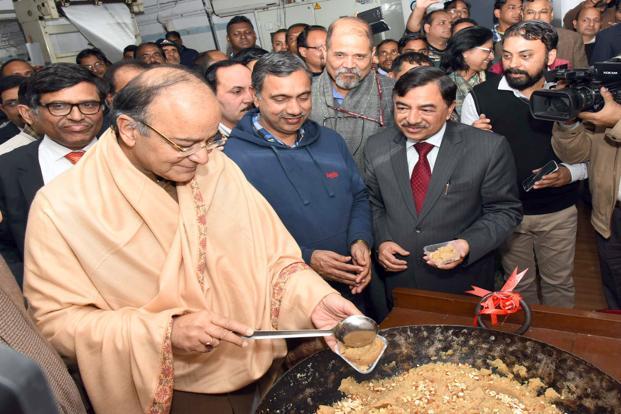 What is Halwa Ceremony before India Union Budget 2018