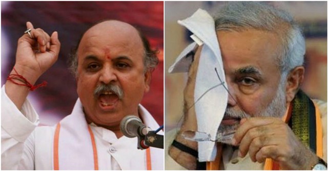 vhp leader praveen togadia why accusation