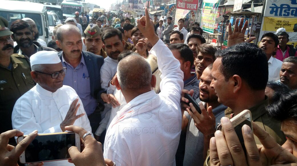 Anna Hazare visit sitapur