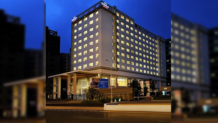 mock drill: fire breaks out in Fairfield Marriott hotel Lucknow