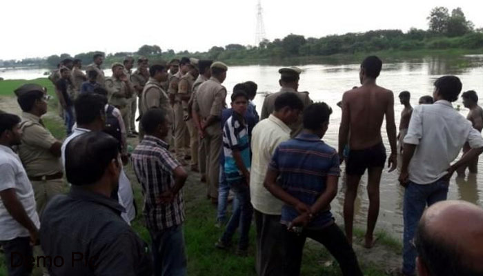 CRPF deputy commandant jumped man drowned in gomti river madiyaon lucknow