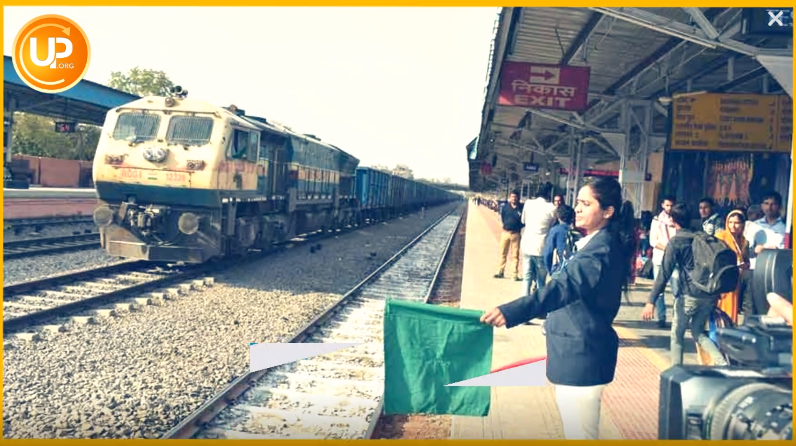 lady railway station gandhinagar in india