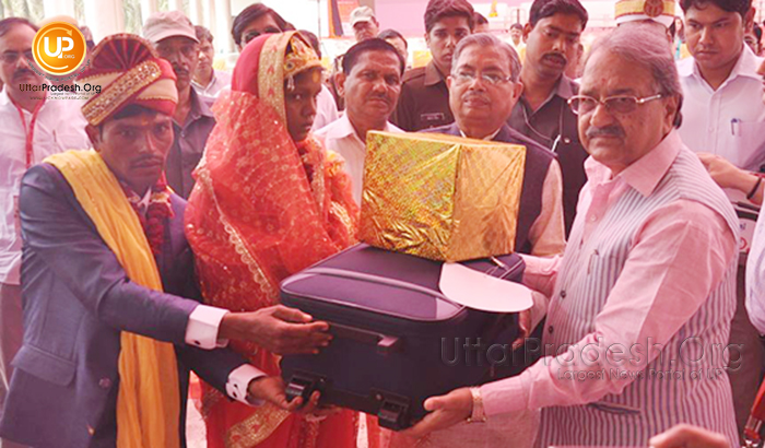 101 poor daughters of Lucknow married in CM's Samuhik vivah Yojna