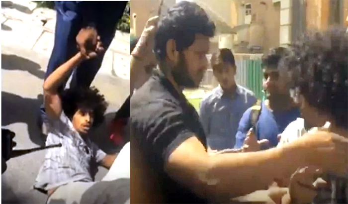 saudi arabia student beaten by bouncers in greater noida