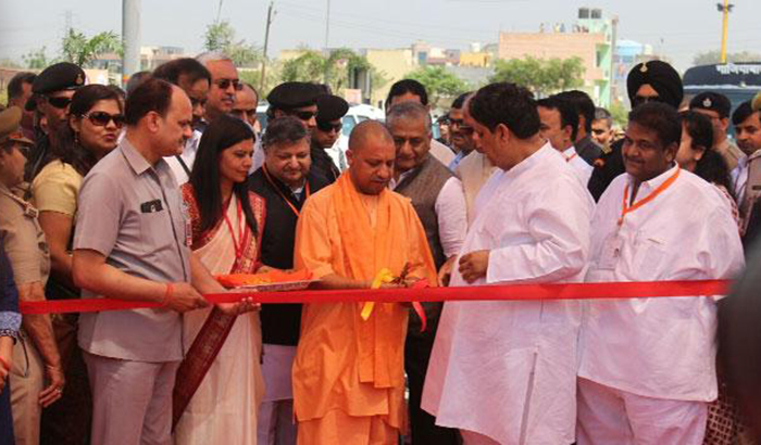 elevated road inaugurate by cm yogi adityanath in Ghaziabad