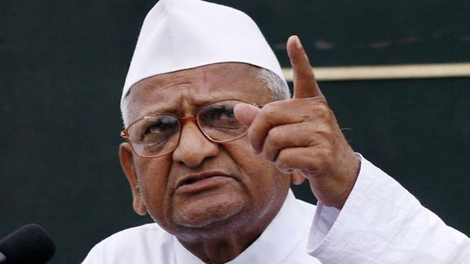 anna hazare goes on hunger strike again for lokpal bill