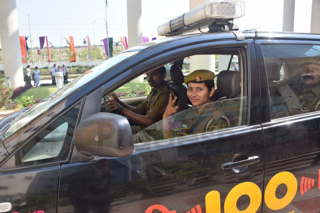 DGP flagged off police vehicles-1