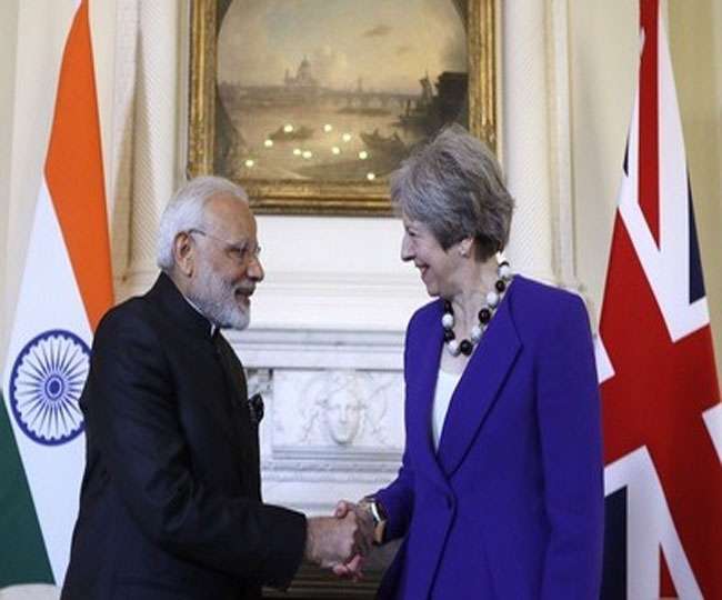 India-and-britain-signed-on-nine-agreements including technical trade