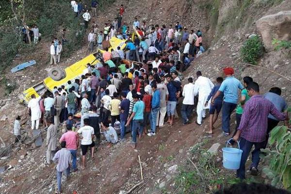 himachal pradesh nurpur school bus accident died 24 children