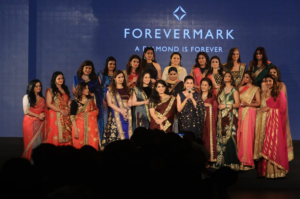 Tapsee Pannu At Forevermark Collection Fashion Show