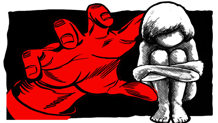 Seven years old innocent girl raped in kamlapur accused arrested