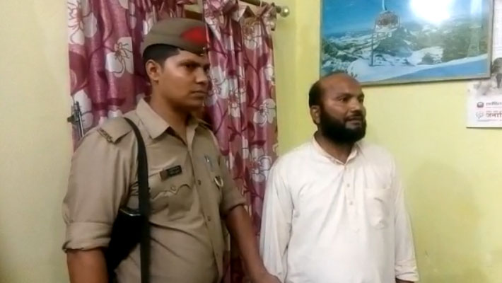 tantrik baba accused of minor girl rape arrested in cantt thana lucknow