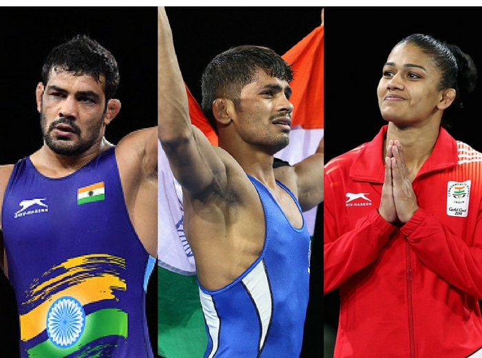 cwg-2018-india-win-4-medal-in-wrestling-2 gold 1 silver 1 bronze