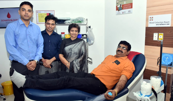 People should participate in blood donation: Sanyukta Bhatia