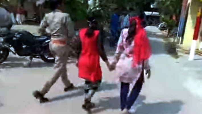 minor school girl molested at gunpoint by sub inspector in sambhal
