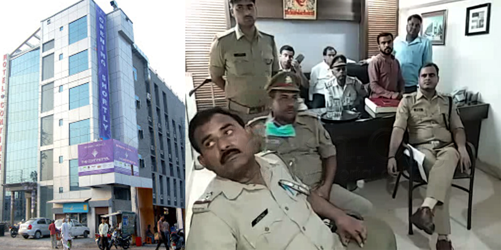 polytechnic teacher found dead in Hotel Continental Lucknow