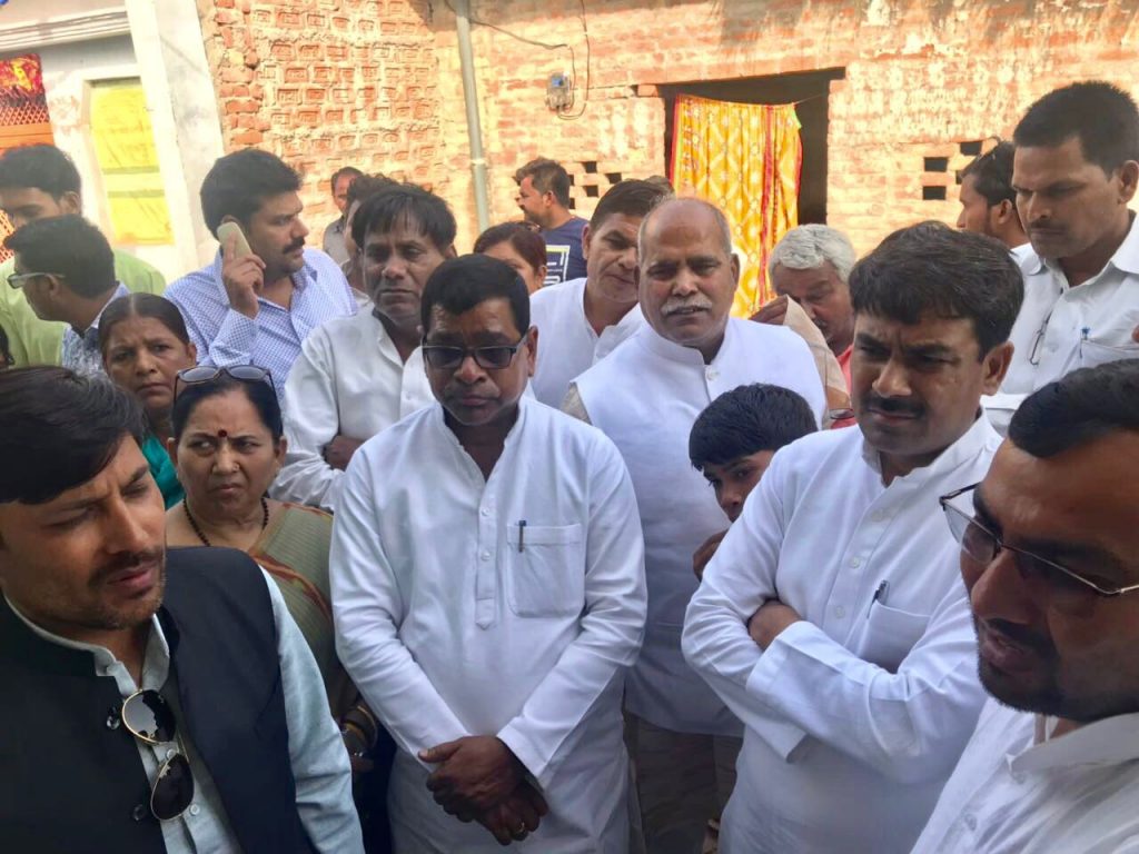 Samajwadi Party Delegation Visits Sitapur After Dogs Kills Children 2