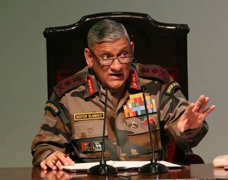 army chief strong message to stone pelters azadi will never happen