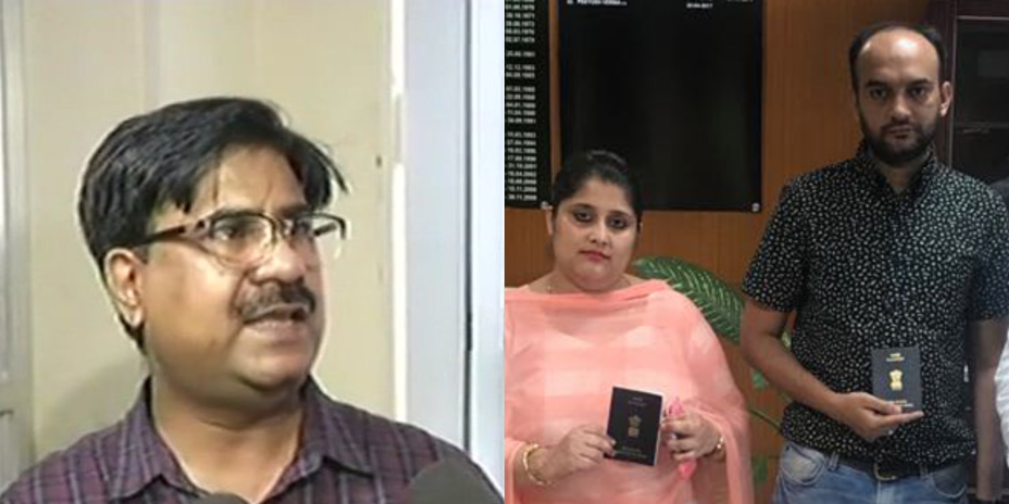 Muslim-Hindu couple passport dispute matter Passport officer