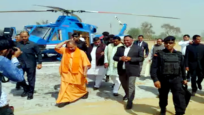 chief minister yogi adityanath ghaziabad Visit live updates