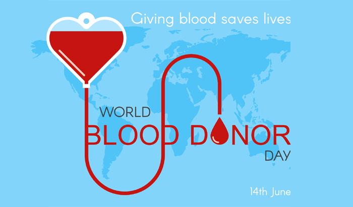 World Blood Donor Day will be celebrated on June 14