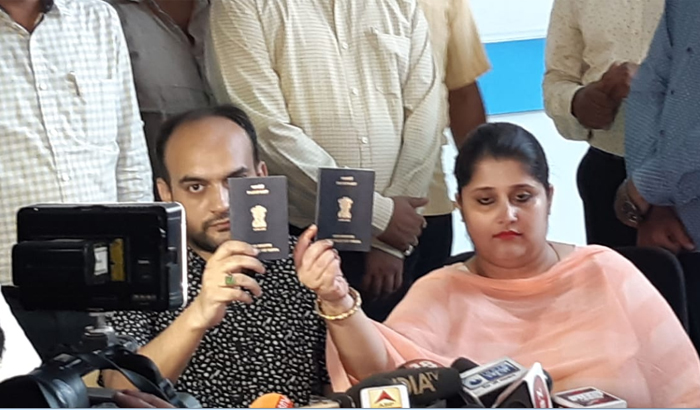 tanvi-seth-passport-case-address issue verified LIU and police
