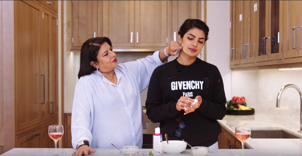 The Quantico star and her mom reveal some interesting DIY beauty tricks!!