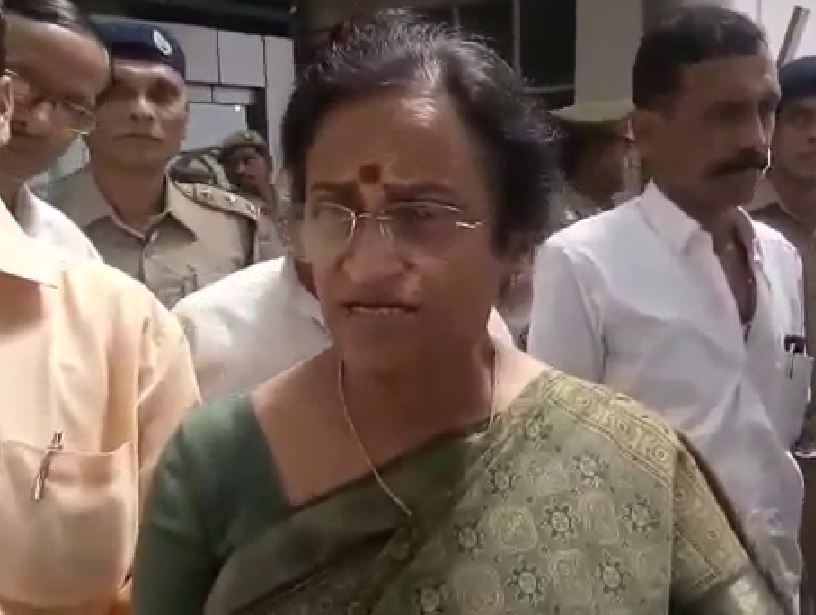 Cabinet Minister Rita Bahuguna Joshi arrived Varanasi