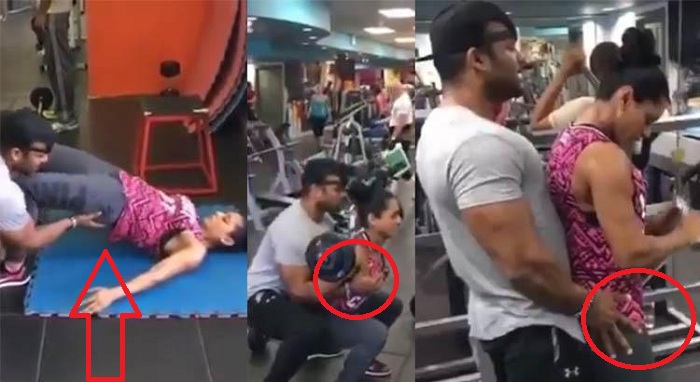 gym trainer wrong actions
