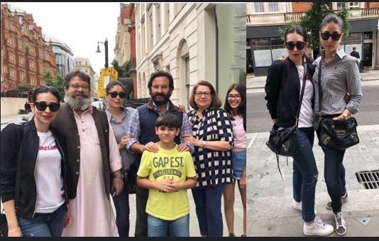 It's Family time! Kareena Kapoor Khan is back to London..