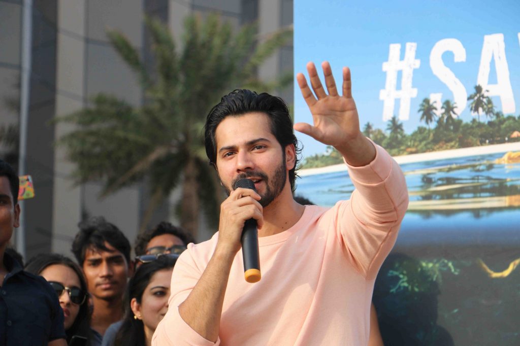"It's high time that we start taking care of mother nature" - Varun Dhawan