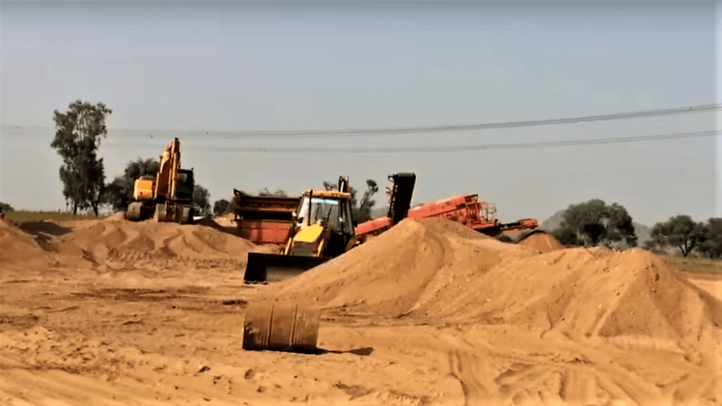 BJP MLA fight over illegal sand mining Death threat