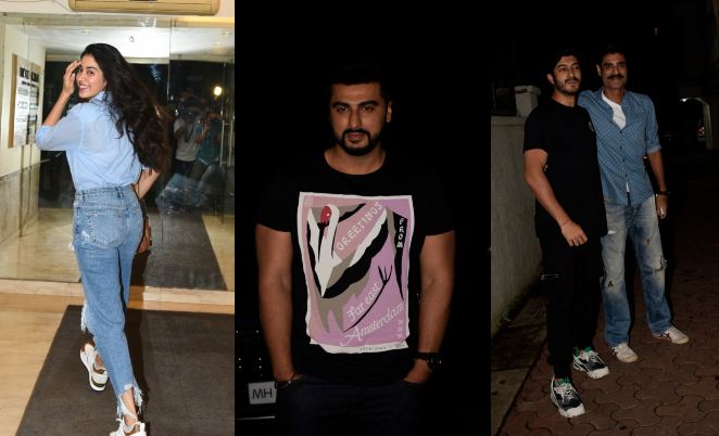 PHOTOS: Celebs at Arjun Kapoor's house for his B'day Bash!!