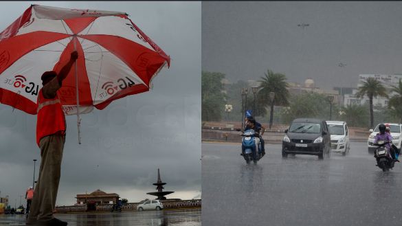 PHOTOS: Monsoon alert! The fun time for Lucknowites in Rain..