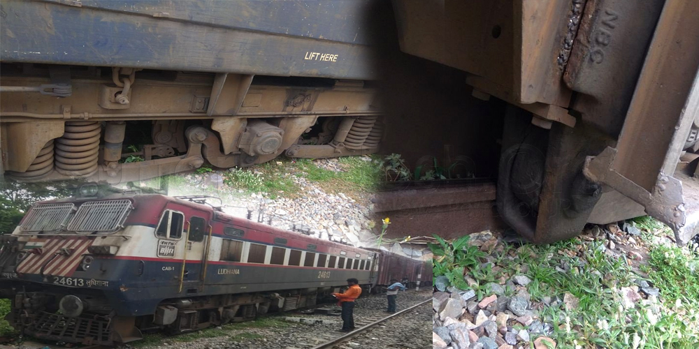 Gorakhpur: goods train derailed near Chauri Chaura railway station
