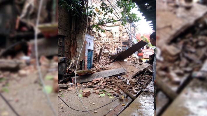 Kanpur: Three storey Building collapse relief rescue work underway