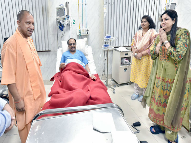 Health Minister Siddharth Nath Singh Had Minor Heart attack, 3 stunt installed