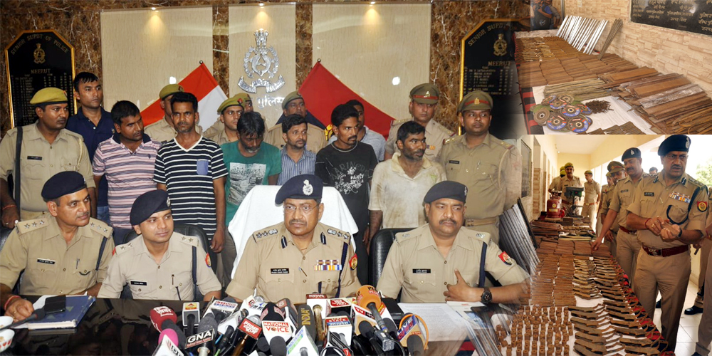 Meerut: Illegal arms factory busted by Police Six Accused arrested