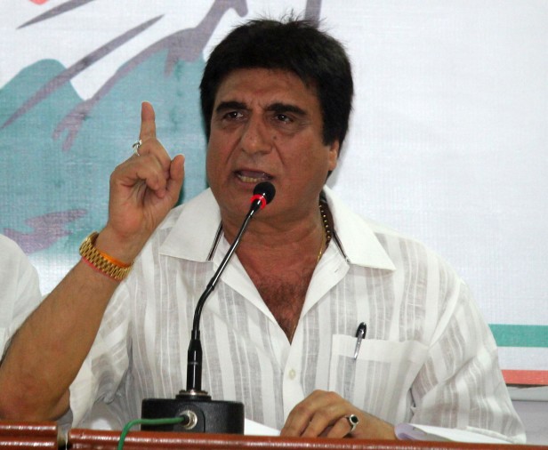 Raj Babbar: bjp not discussed on inflation fuel price and Rafale scam