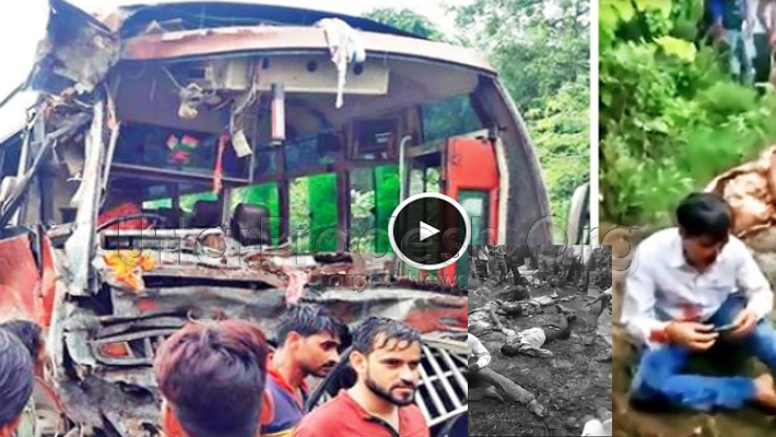 12 dead 17 Injured Road Accident Two Buses Collision