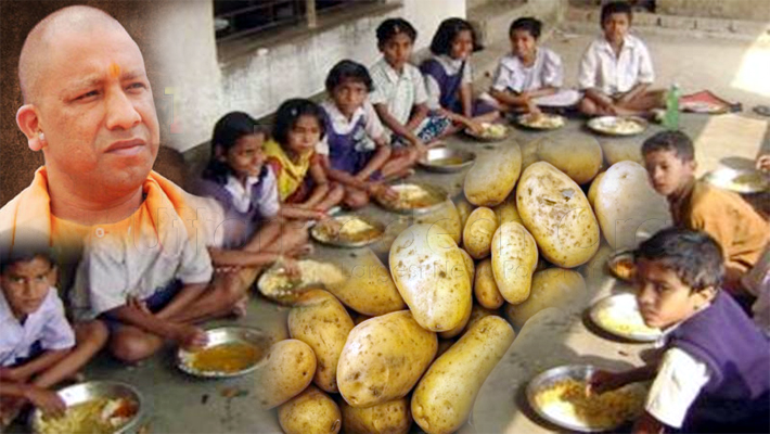 Yogi Govt to Include Potato Products in Midday Meal Scheme