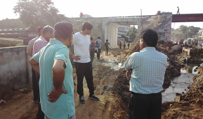 Allahabad: ADA VC arrived to inspect after pipeline burst