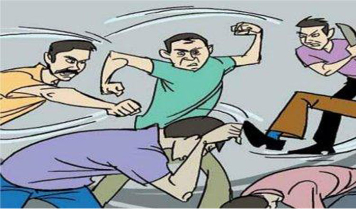 Lucknow: A fight between two student groups, firing