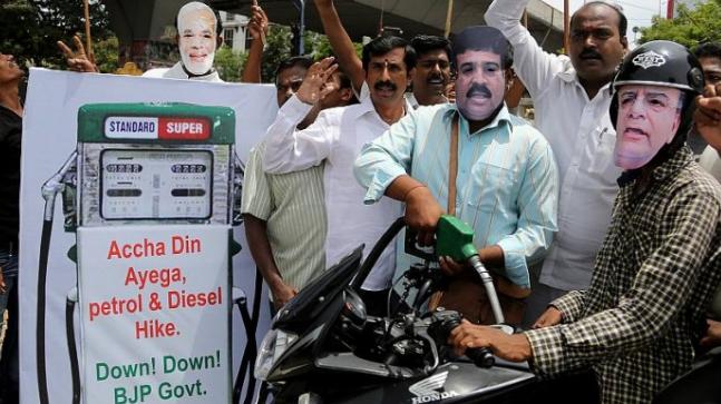 petrol diesel hike price government break promises