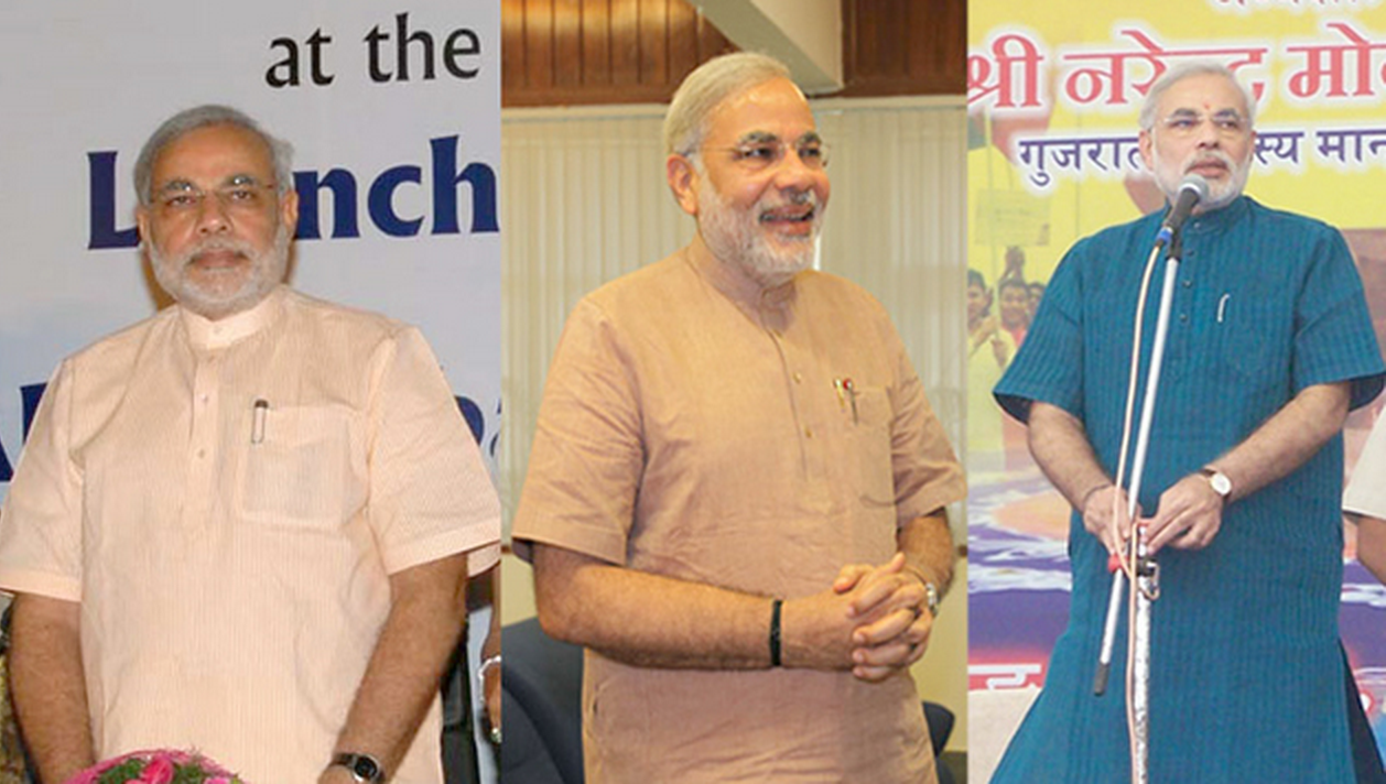 pm narendra-modi-has-cut-kurta sleeves become fashion